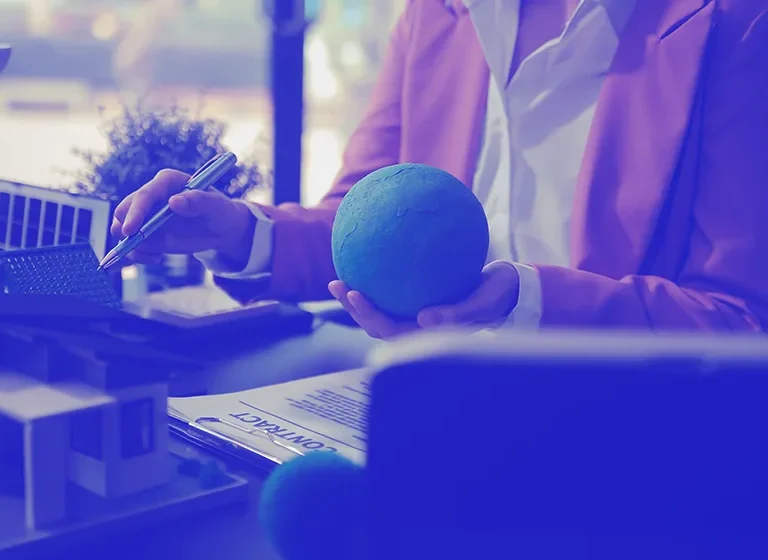 Sustainable development project meeting environmental and social investment standards.