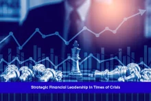 Financial leaders guiding organisations through uncertainty and crisis with strategic decision-making.