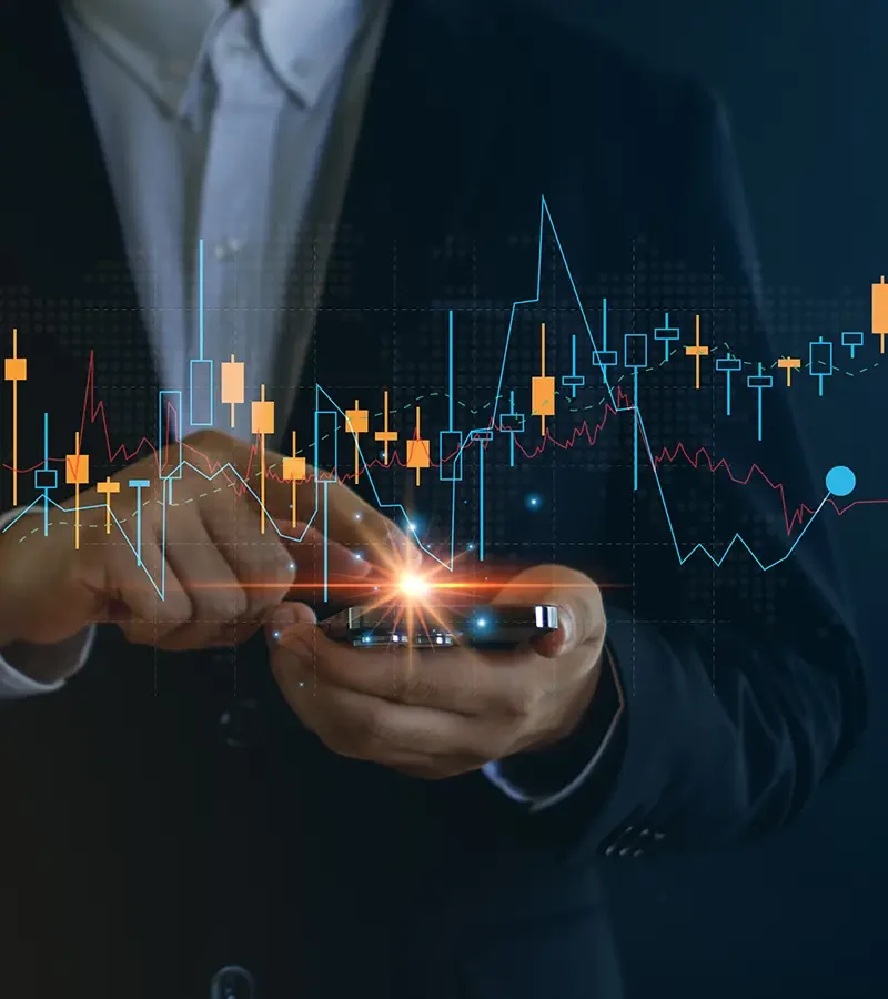 Executives in a modern boardroom analysing mergers and acquisitions opportunities, focusing on strategic positioning and deal clarity.